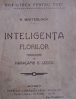 Inteligenta florilor - Maurice Maeterlinck